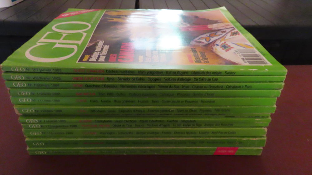 GEO collection Livres et BD