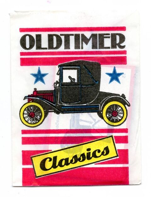 Pochette Oldtimer Classics scellée - Vintage - No Panini 4 Argenteuil (95)