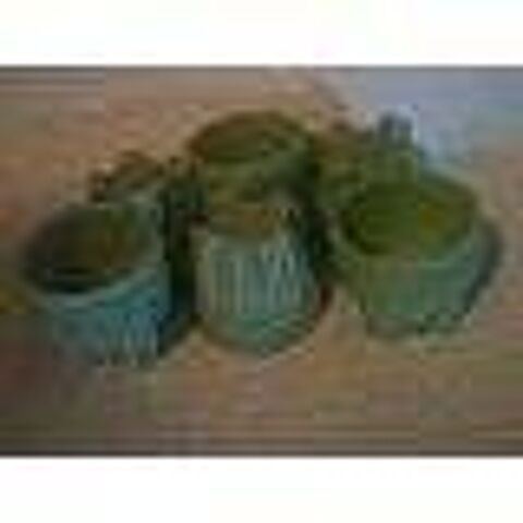 Coquetiers jade ou cramique  18 Bosc-le-Hard (76)