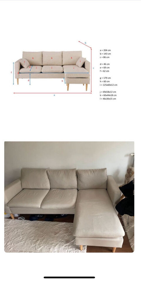 Canap beige 200 vreux (27)