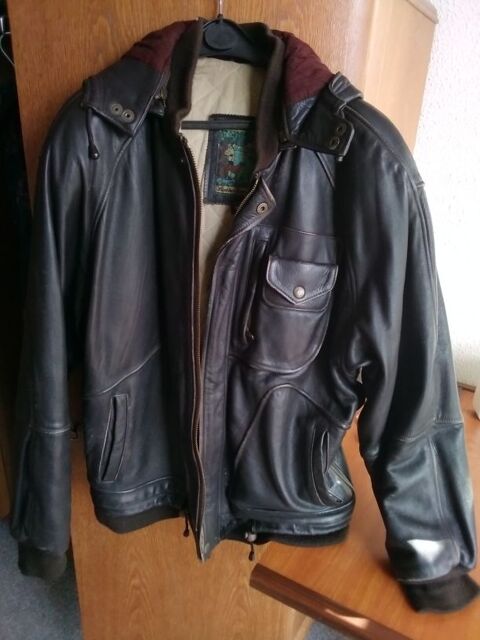 Blouson cuir homme 40 Milan (32)