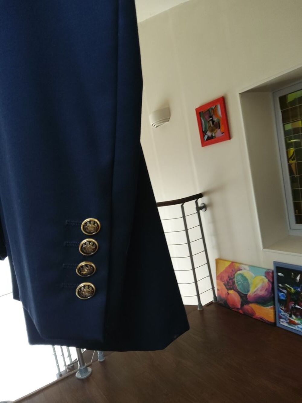 Blazer bleu Vêtements