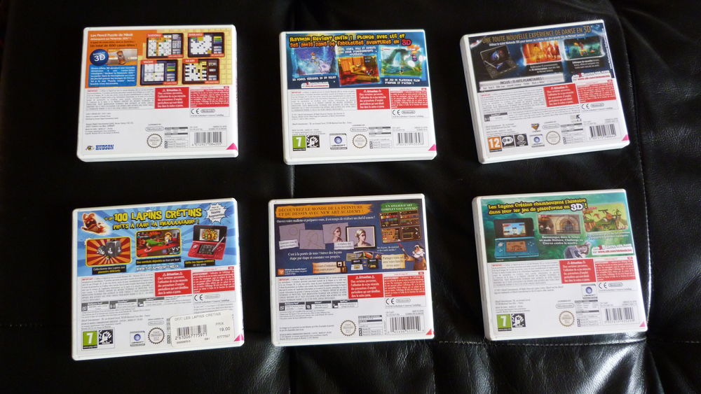 Jeux de 3DS complet (boite d origine + notice) Jeux / jouets
