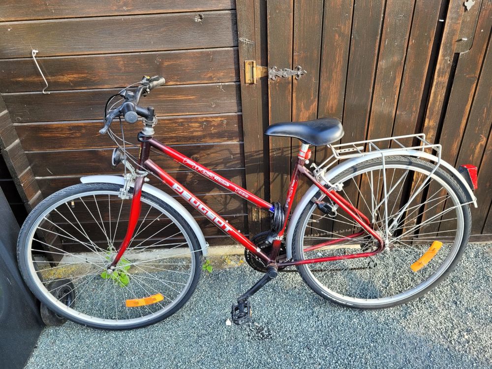 Velo peugeot rouge store