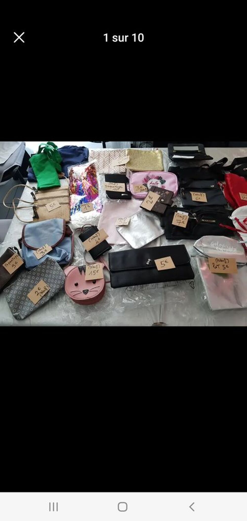 maroquinerie &agrave; partir de 1 euros ( neuf ou occasion) Maroquinerie
