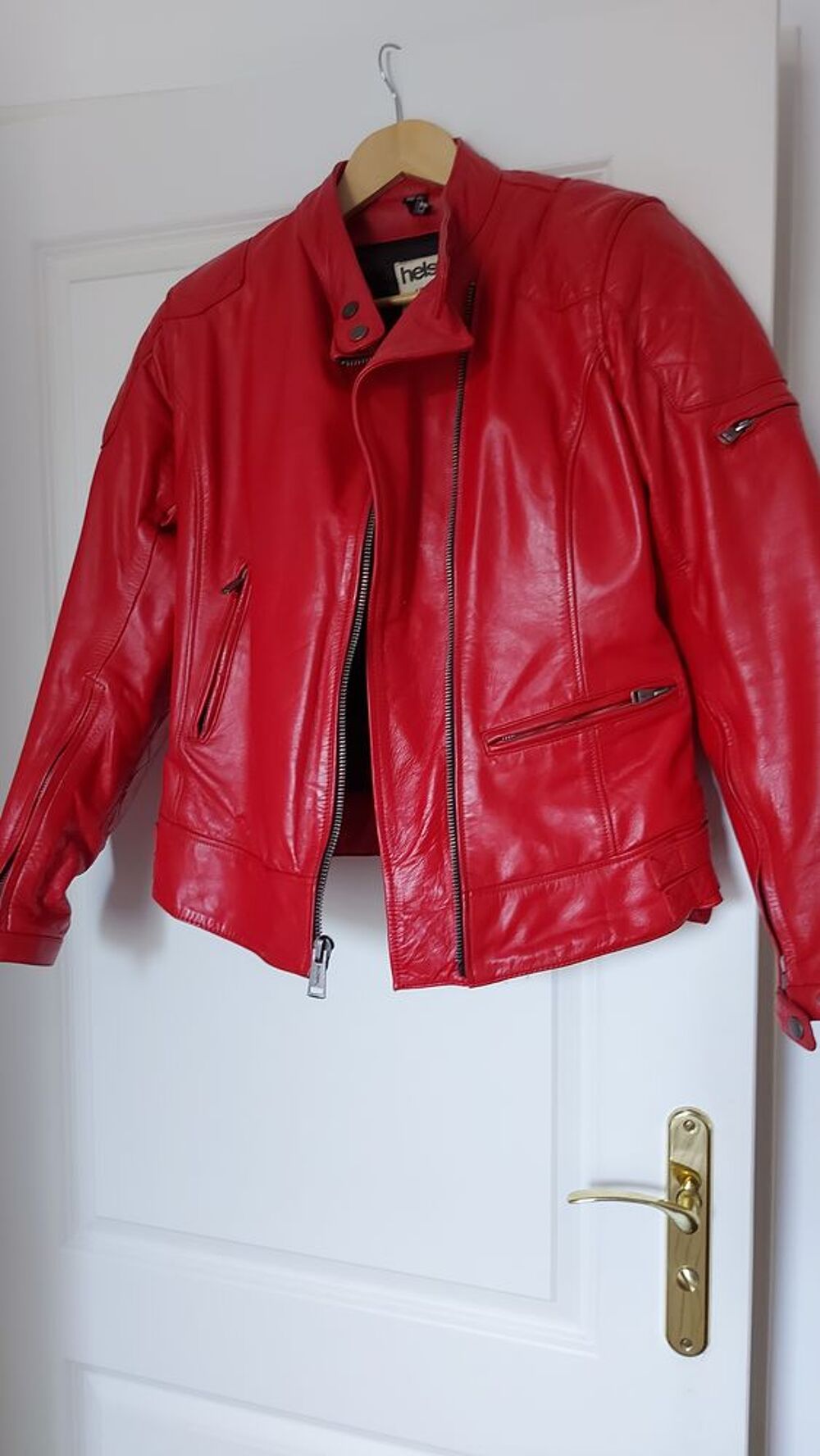 Blouson moto cuir femme HELSTONS Vêtements
