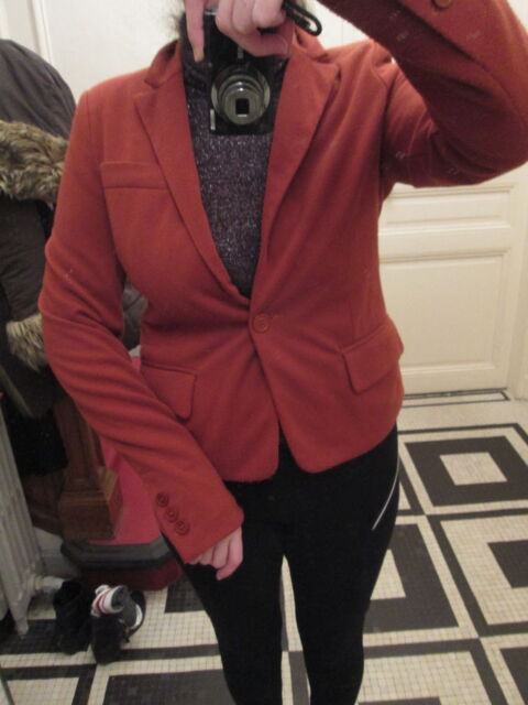 Veste brique coton et polyester 5 Herblay (95)