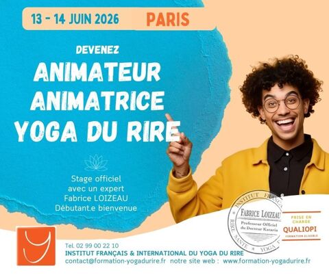 Animateur-trice de yoga du rire à Paris 0 75001 Paris