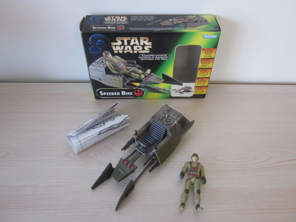 Speeder Bike + Pilote Star Wars Expanded Universe Figurine Jeux / jouets