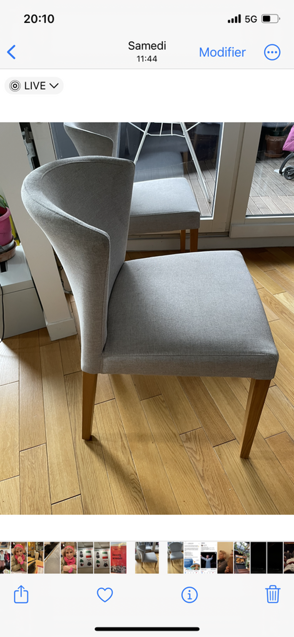 lot de 4 chaises Meubles