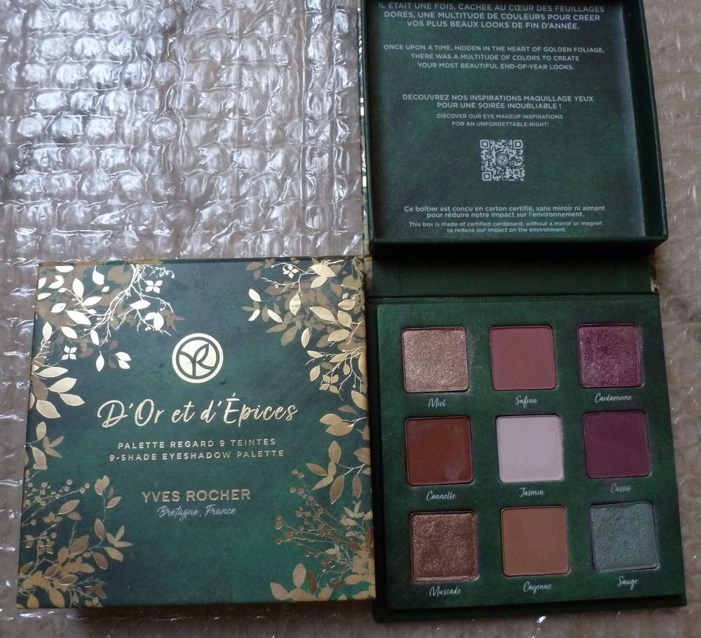 palettes de fards Bijoux et montres