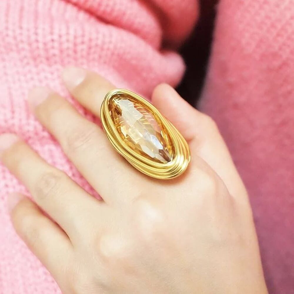 Grosse bague Boh&egrave;me Bijoux et montres