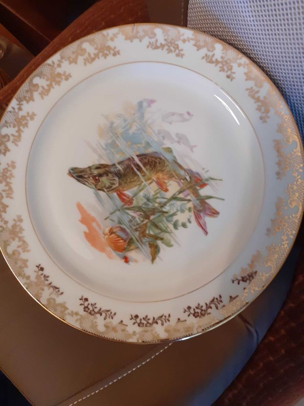 service &agrave; poisson Décoration