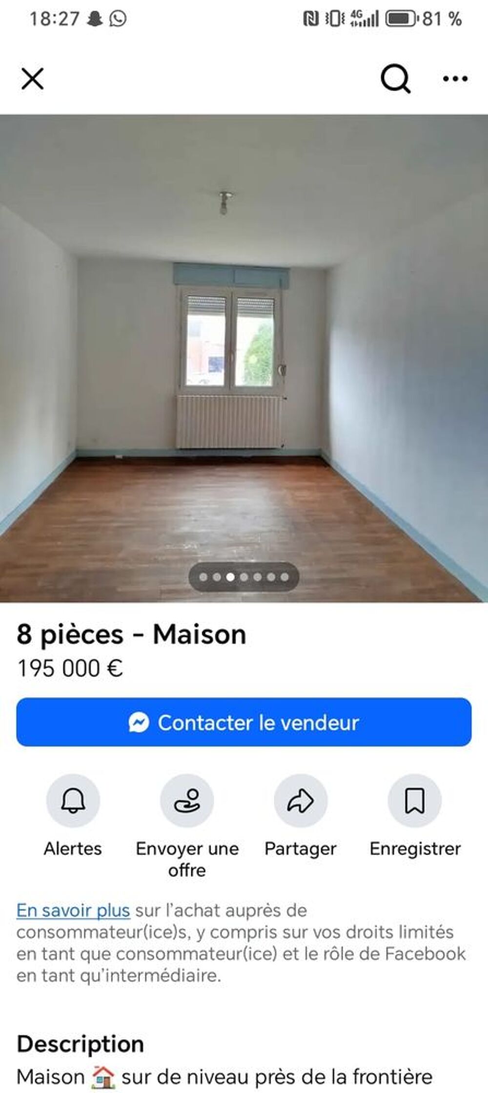 Vente Maison ? de Village proche de frontières suisse Faverois