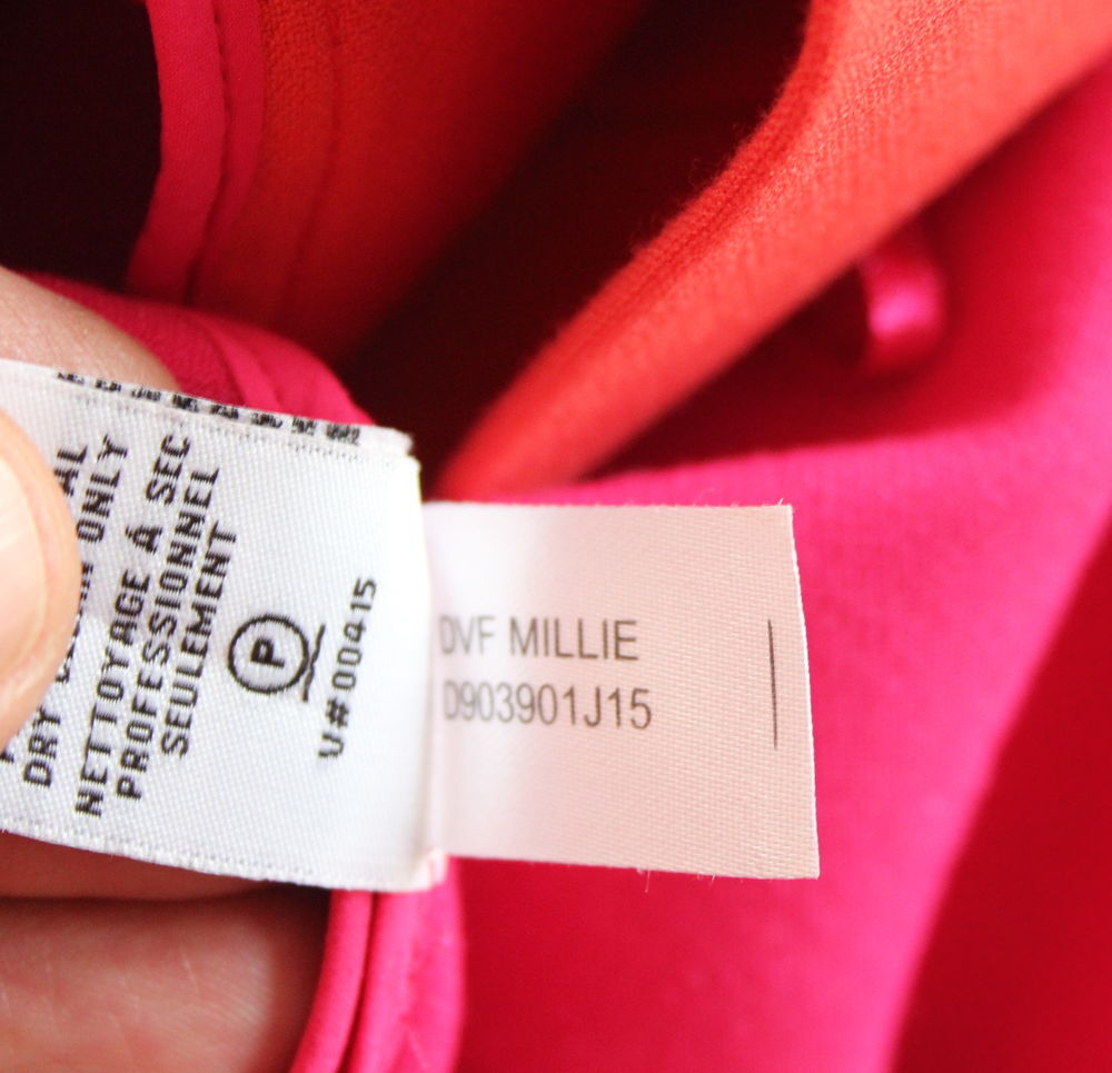 Robe multicolore DIANE VON FURSTENBERG T.10
soit 40 Fr Vêtements