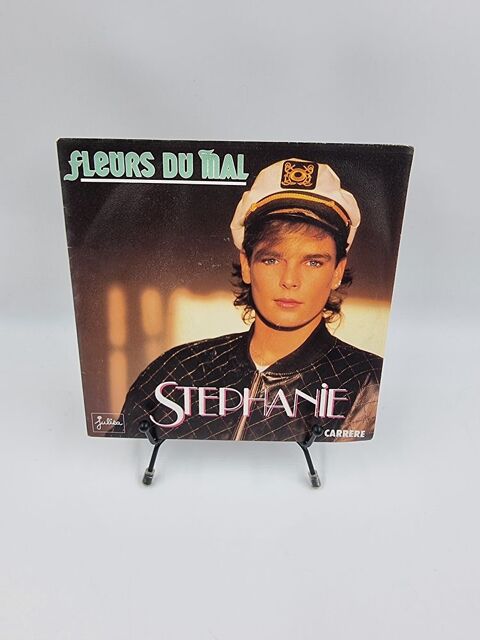 Vinyle 45 tours St�phanie : Fleurs du Mal avec fourreau 1 Vulbens (74)