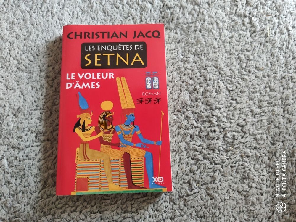 Roman de Christian Jacq - Les enqu&ecirc;tes de Setna Livres et BD
