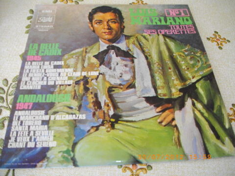 Disque vinyle 33 tours de :  LUIS MARIANO  N° 1 Perros-Guirec (22)
