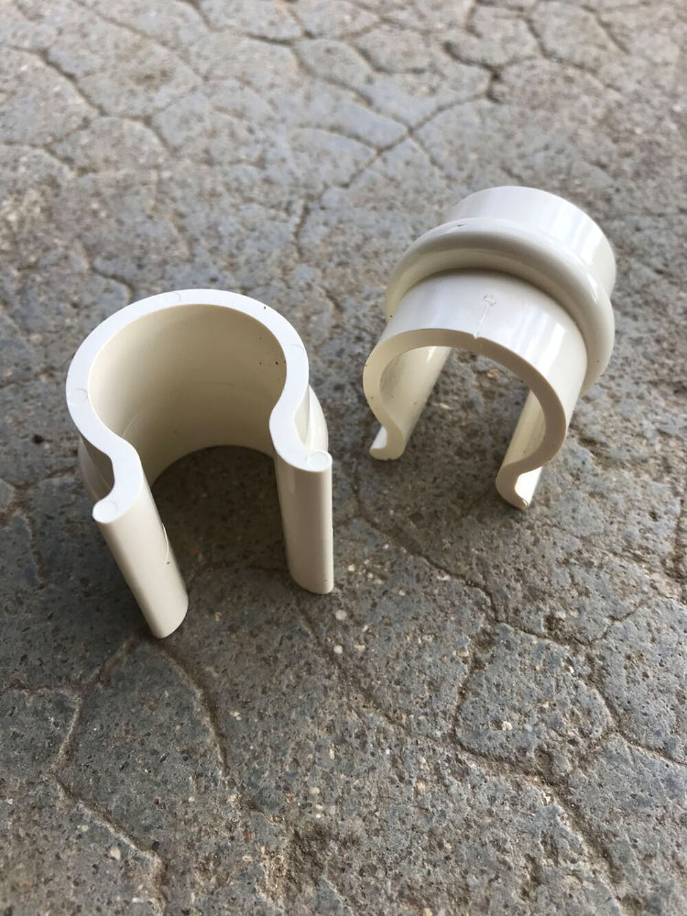 Lot de 10 clips en plastique pour serre &Oslash; 20 mm Jardin