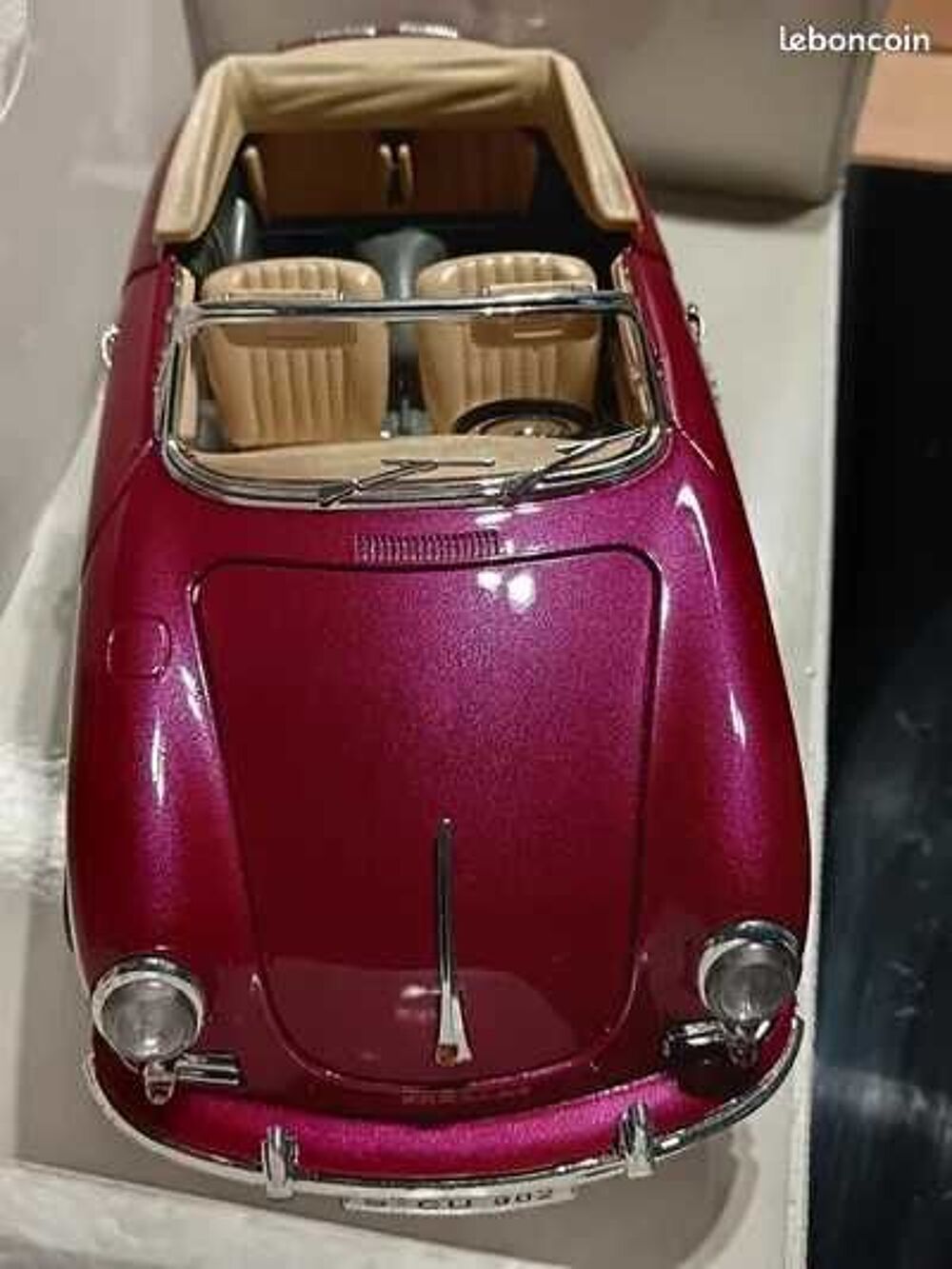 Porsche 356B cabriolet 1/18 