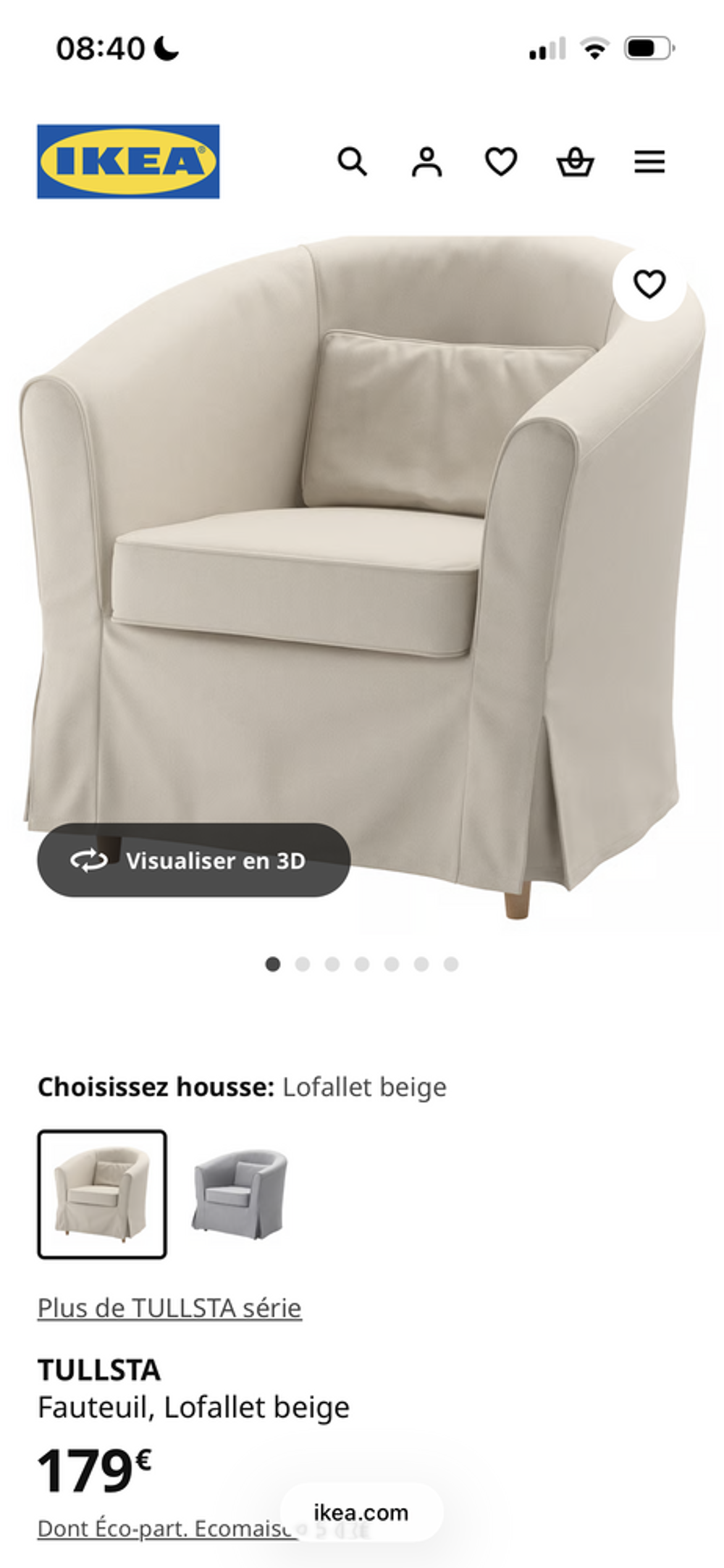 Fauteuil TULLSTA IKEA Meubles