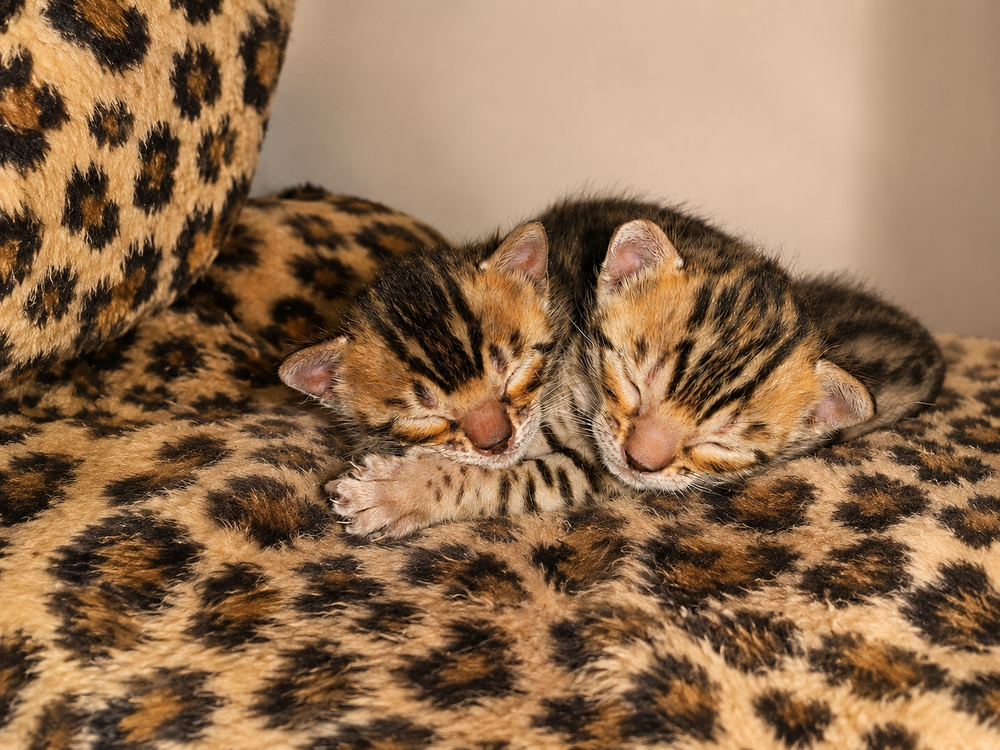   Chatons Bengal  