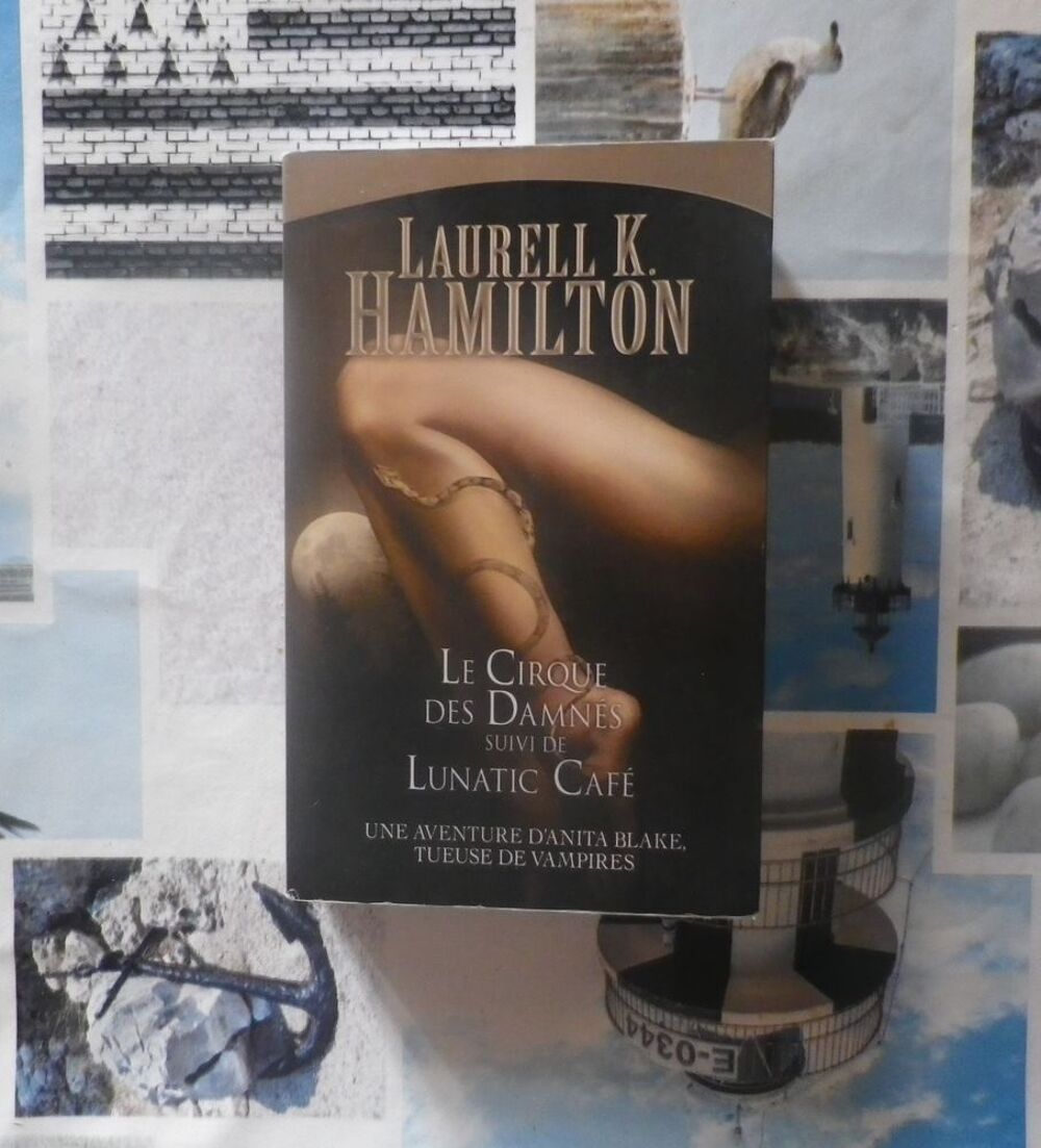 ANITA BLAKE T3&amp;4 LE CIRQUE DES DAMNES suivi de LUNATIC CAFE Livres et BD