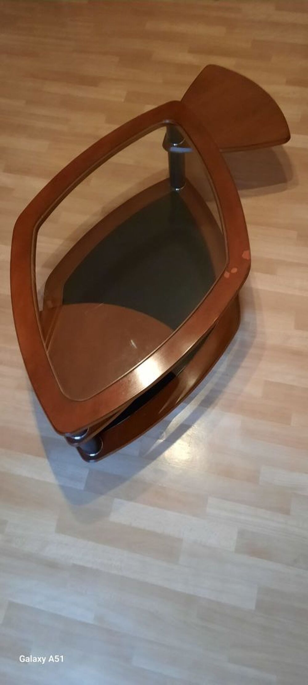 Table basse verre et bois Meubles