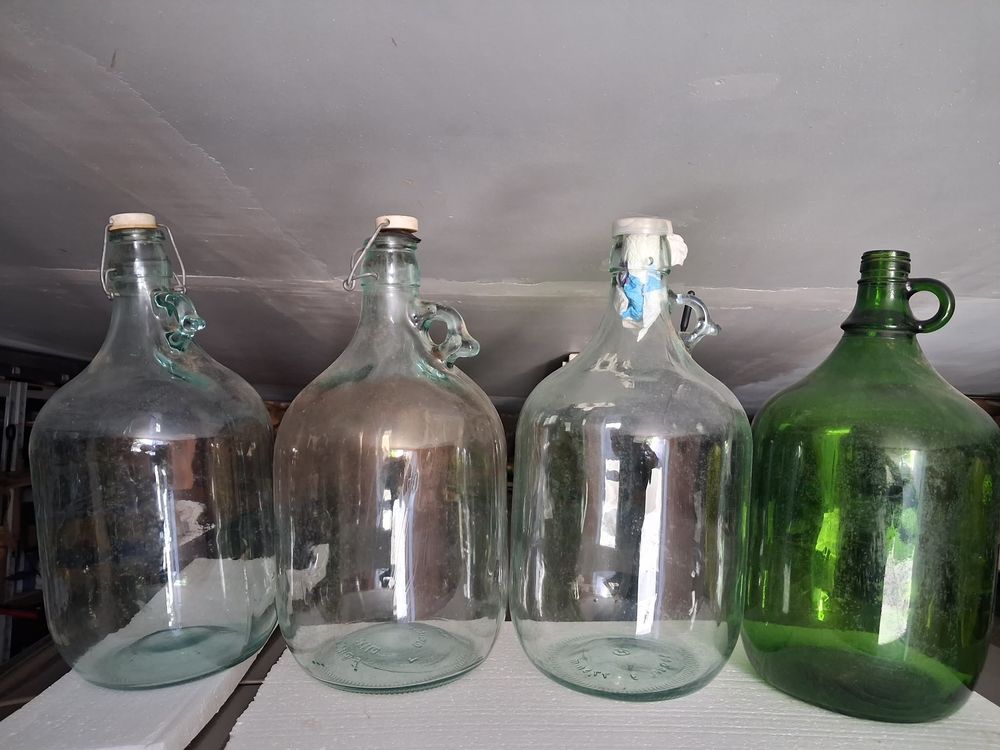 4 Bonbonnes de 5 litres Décoration
