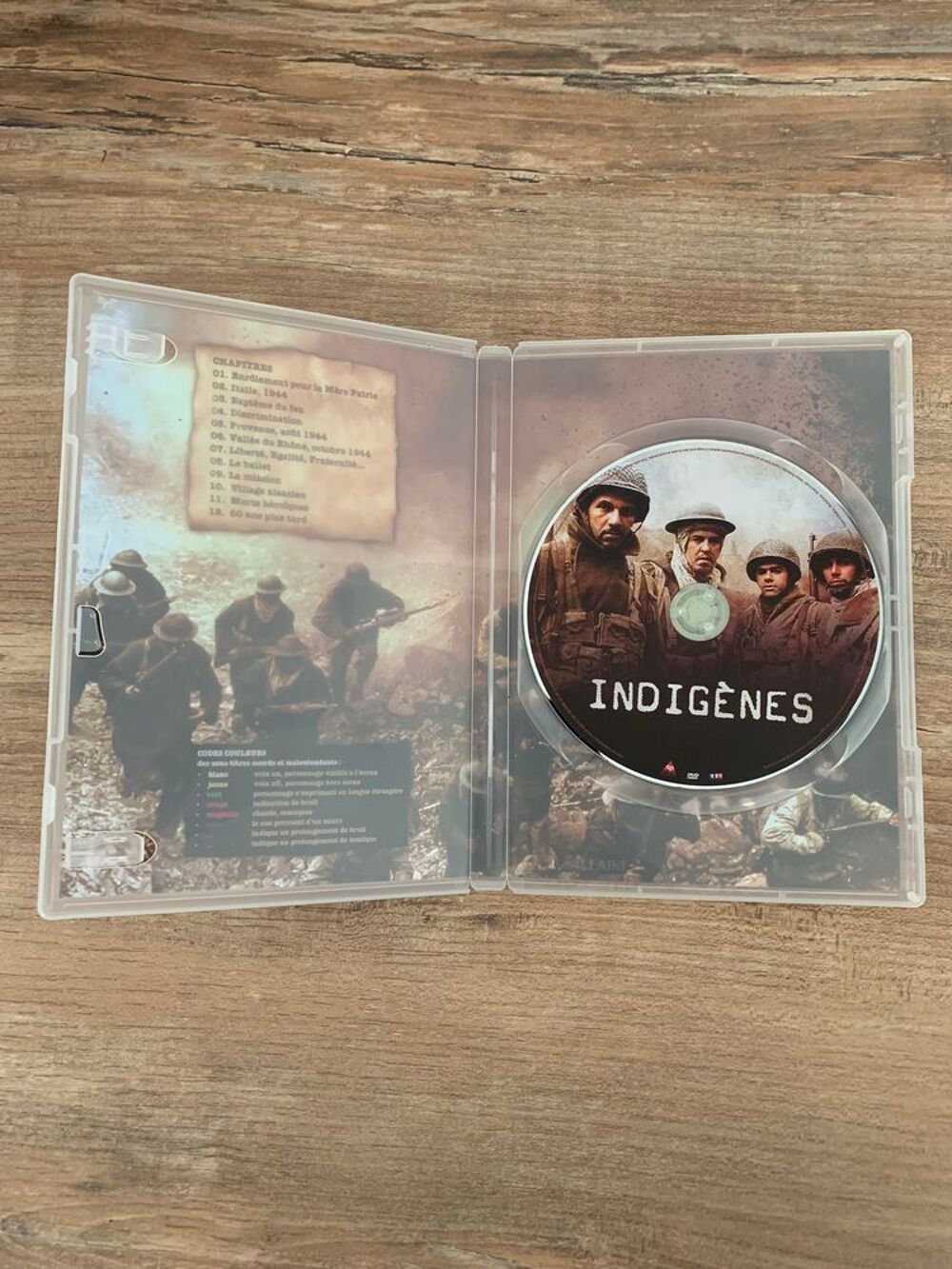 DVD " Indig&egrave;nes " DVD et blu-ray