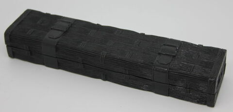 Plumier Napol�on III roseau tress� et sangles 20 Issy-les-Moulineaux (92)