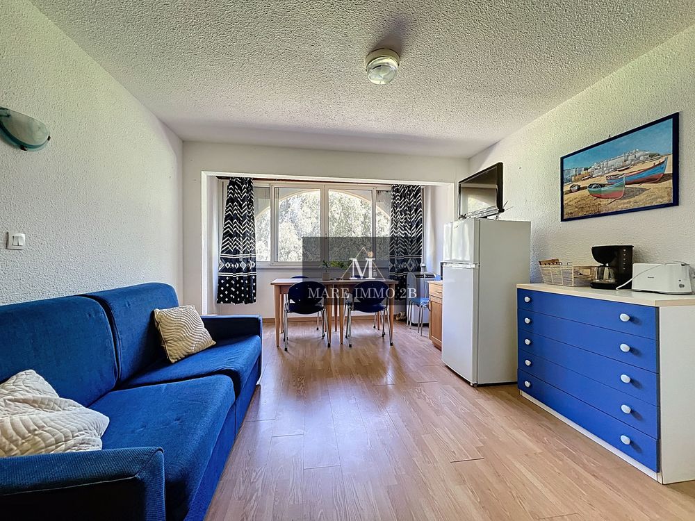 Vente Appartement Studio possibilité 4 couchages accès plage direct Calvi
