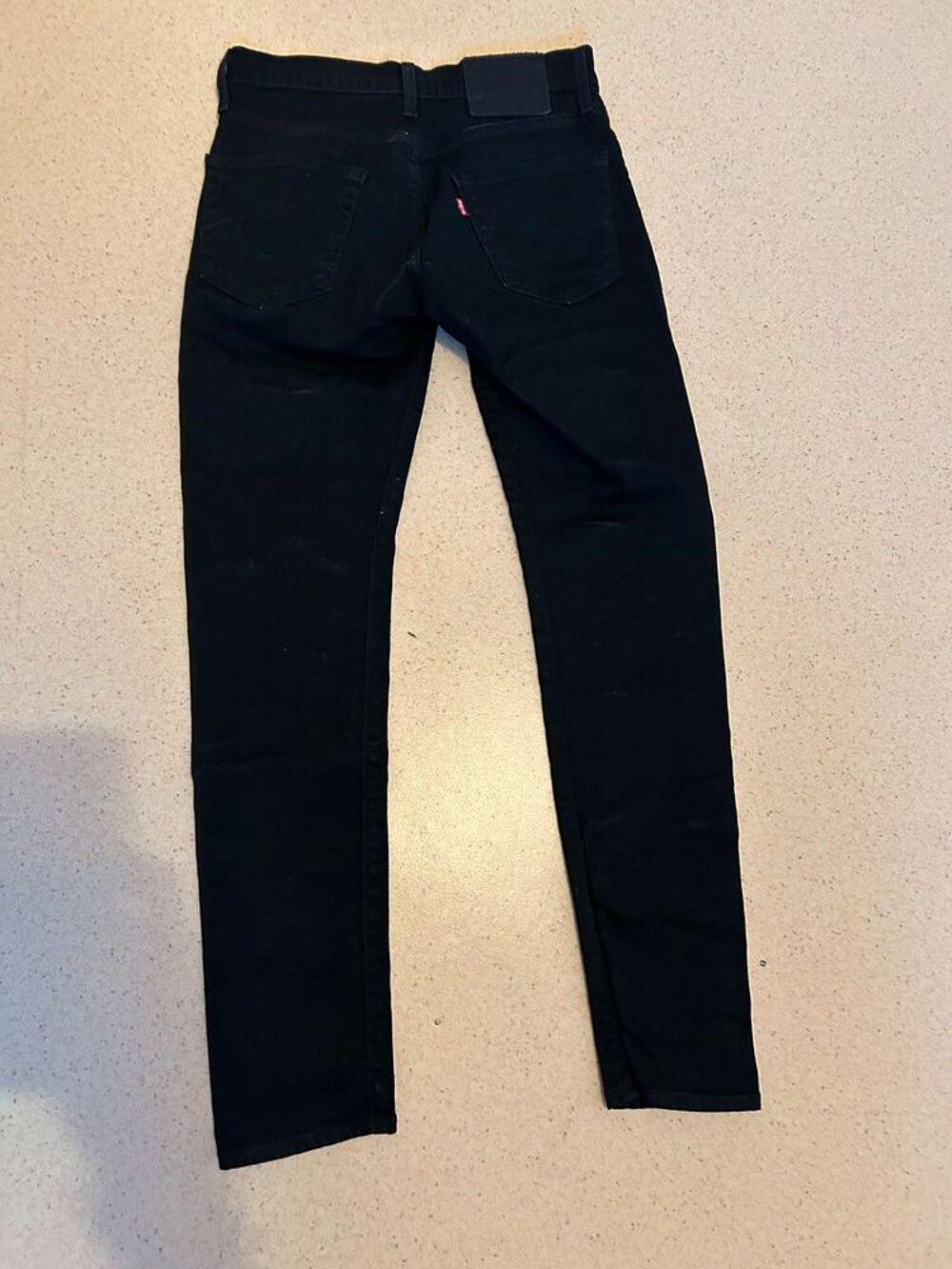 Jeans noir Lewi Straus &amp; Co W28 L32 Lot 512, Vêtements