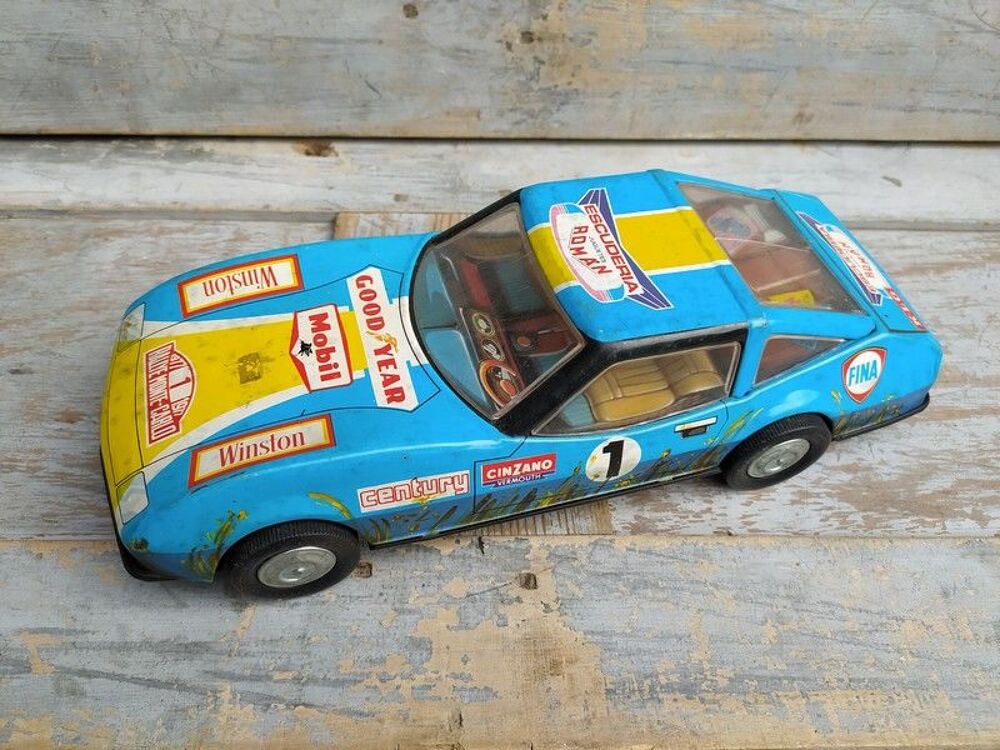 Jouet T&ocirc;le Vintage Voiture Roman Rallye Monte-Carlo 1977
Jeux / jouets
