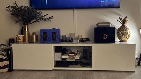 Meuble TV IKEA Besta blanc - excellent état Créteil (94)