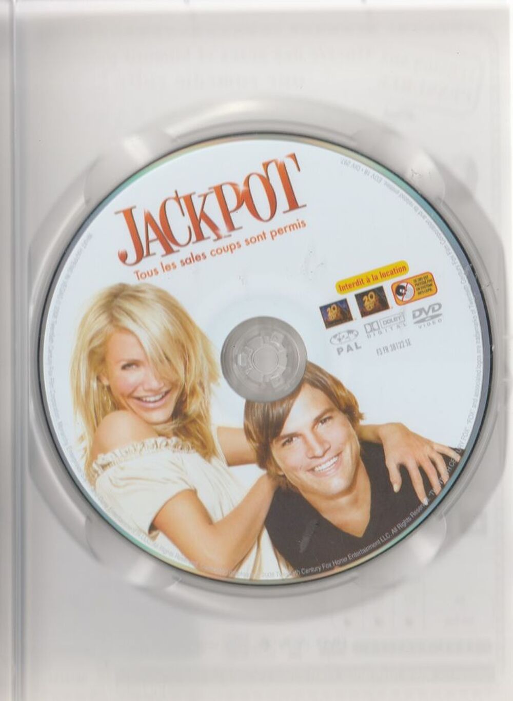 Jackpot DVD et blu-ray