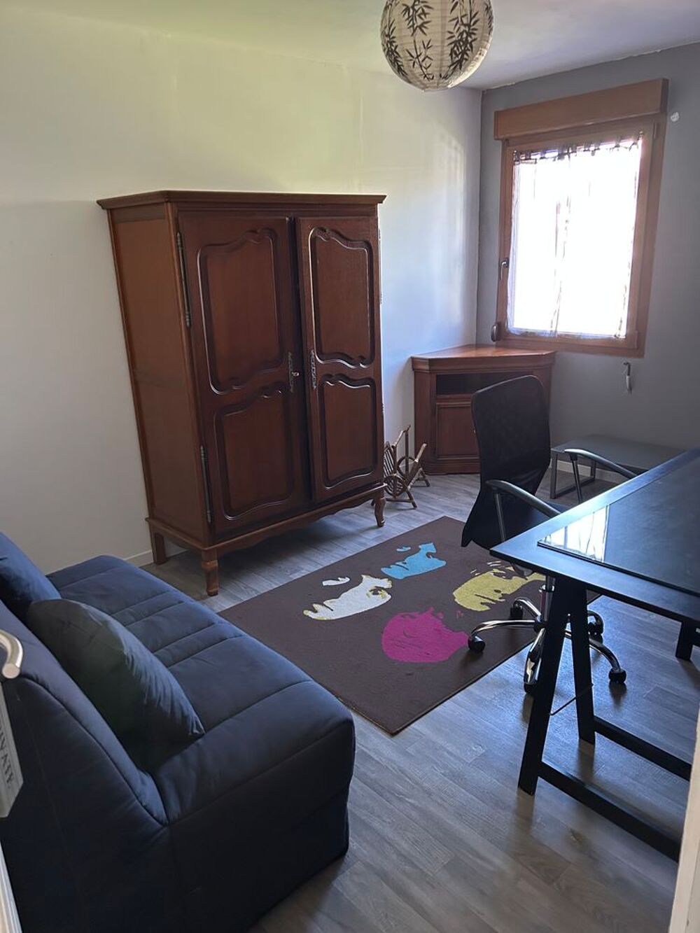 Location Maison Séjour Cuisine Chambre Bureau en sous- dans maison Malbrans