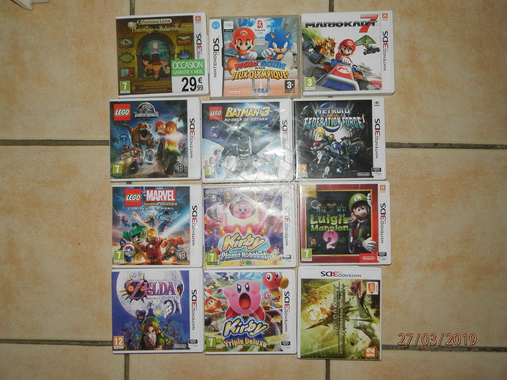 jeux pour Nintendo 3 DS XL Jeux / jouets