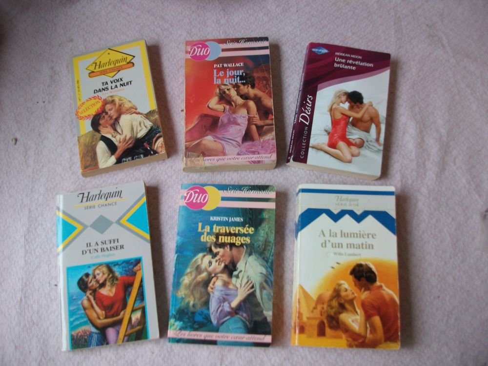 Livres-Romans collection Harlequin &agrave; 0,20 € pc + 0,50 € Livres et BD