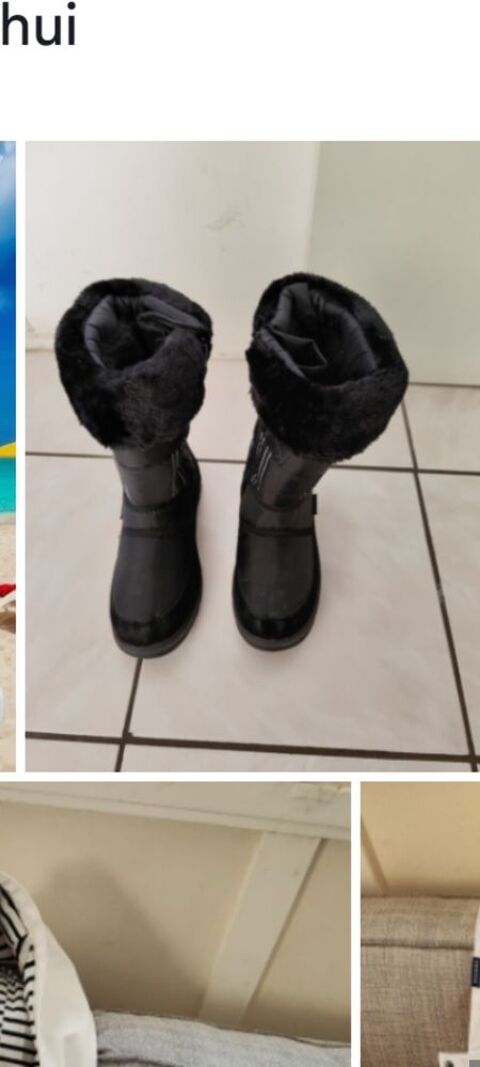 bottes apr�s ski de taille 39 couleur noir 10 La Mulati�re (69)