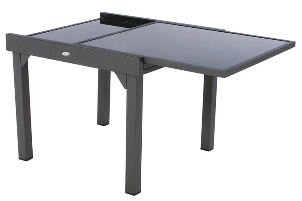  table de jardin extensible rectangulaire en verre Jardin