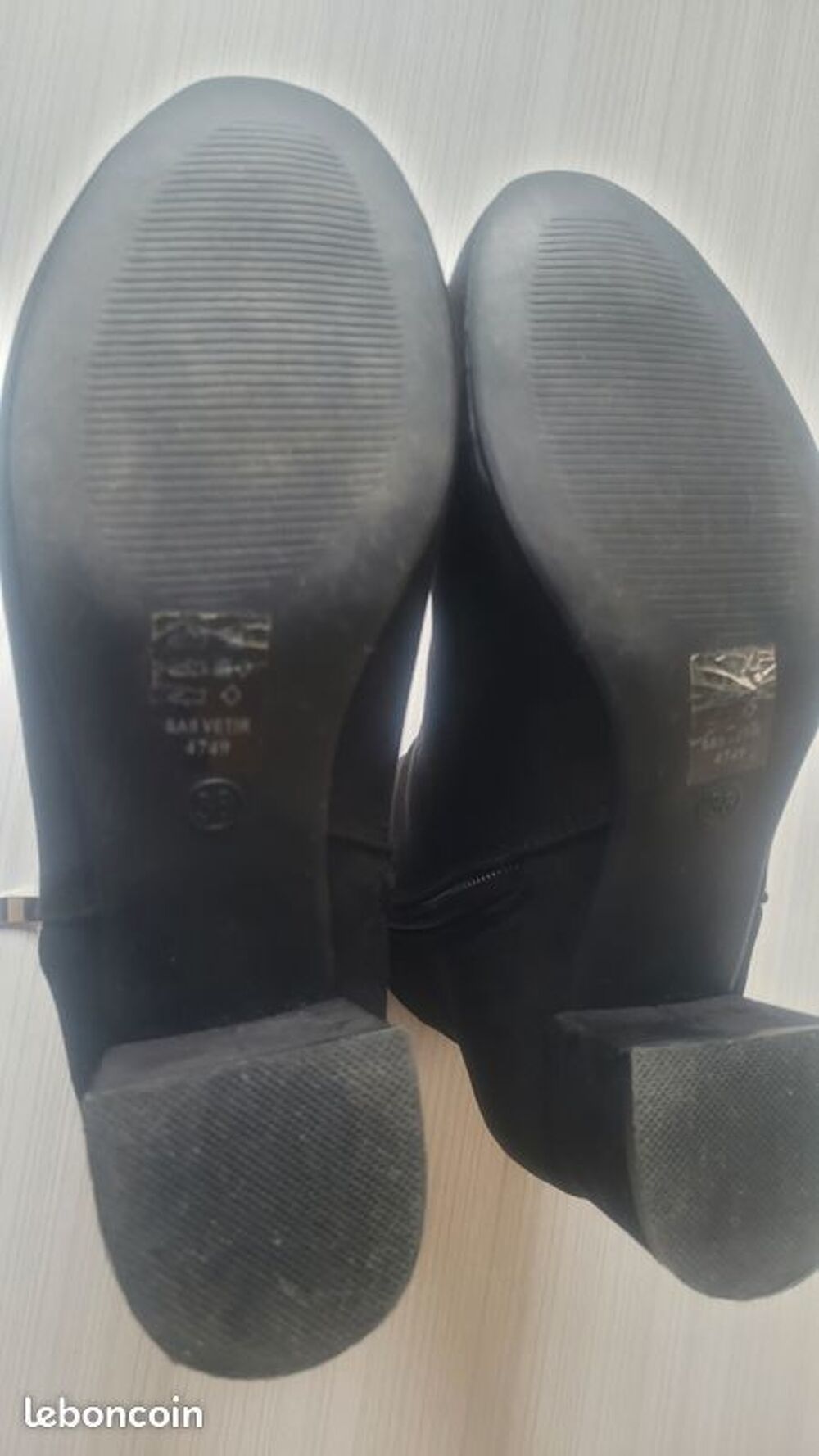 Bottines femme noires Chaussures