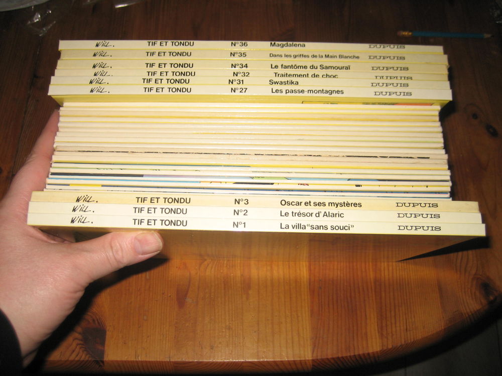 lot 28 bd TIF ET TONDU DUPUIS Livres et BD