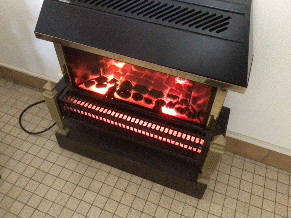 Chemin&eacute;e &eacute;lectrique pour chauffage appoint Electroménager
