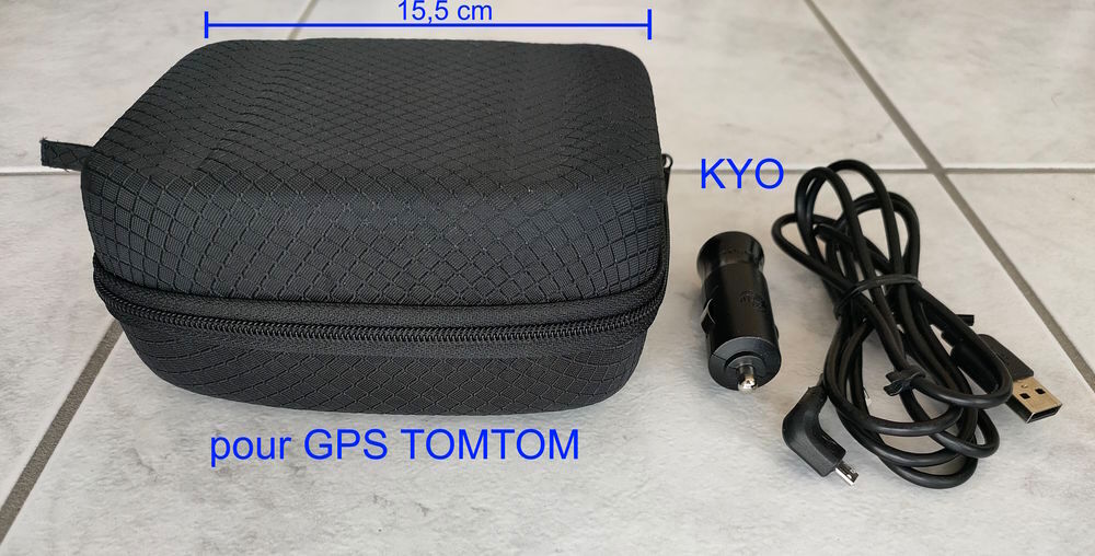 Housse GPS TOMTOM Hama Navi Bag, Prise allume-cigare, c&acirc;ble Matériel informatique