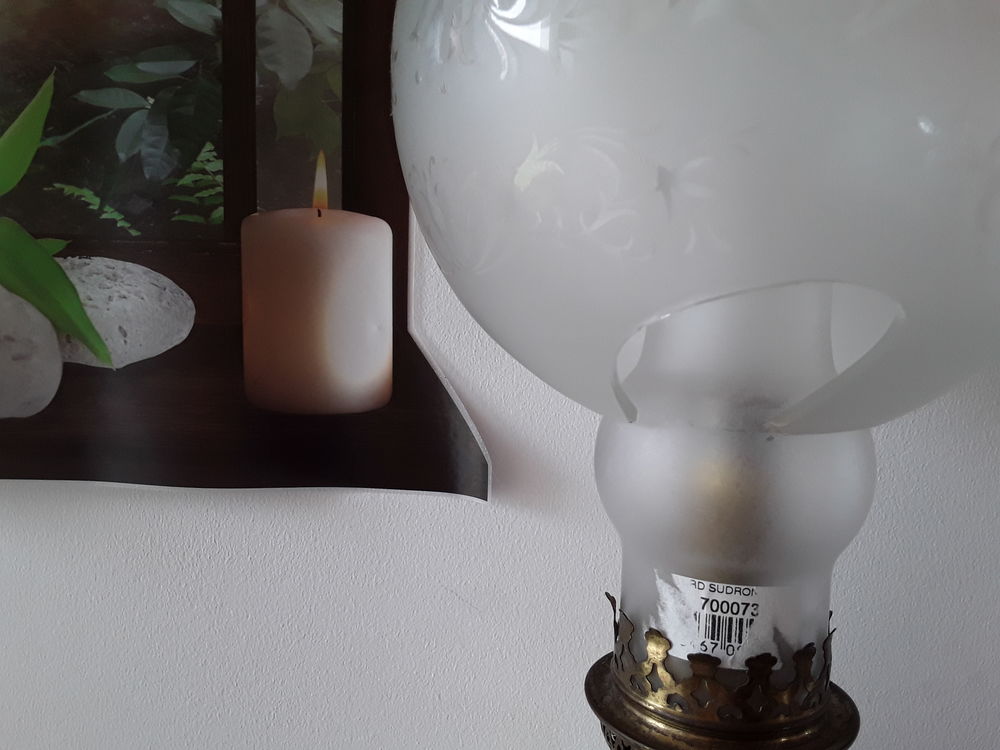 Lampe porcelaine Décoration