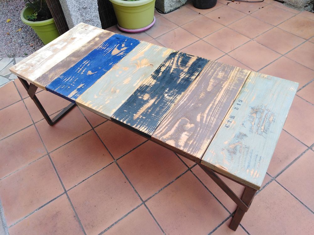 Table basse style industriel Meubles