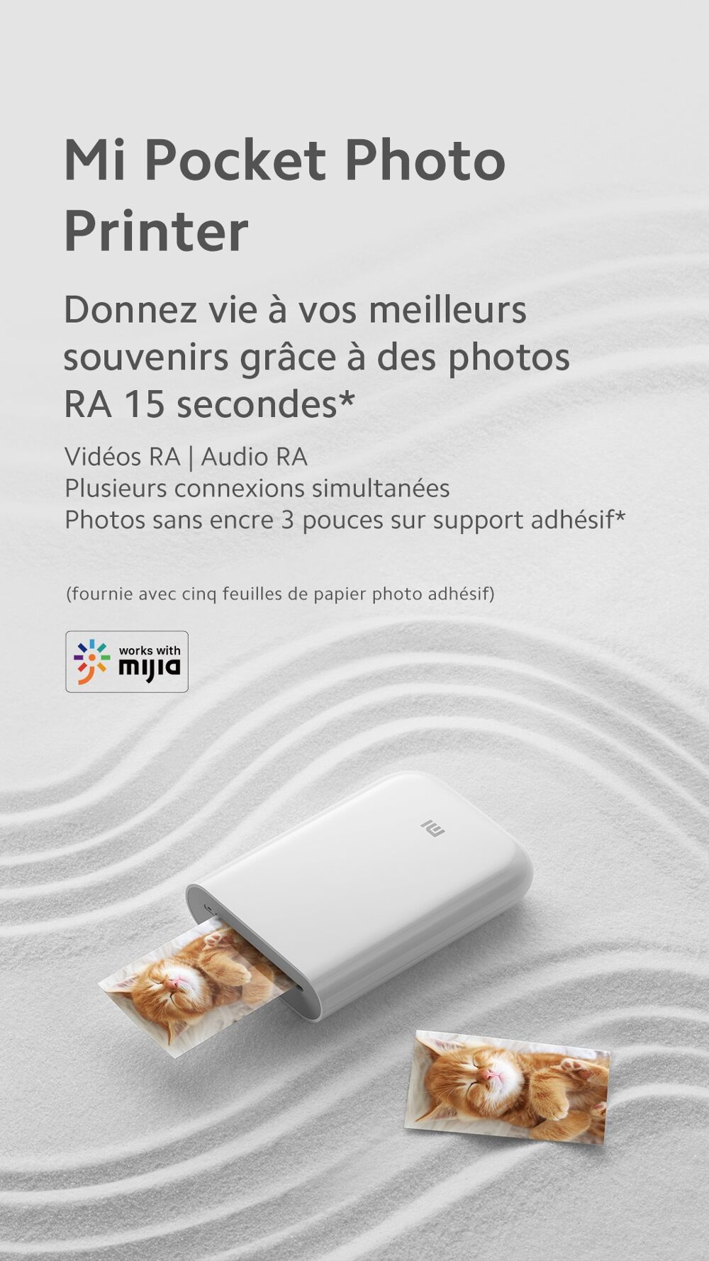 Mini imprimante Xiaomi NEUVE Photos/Video/TV