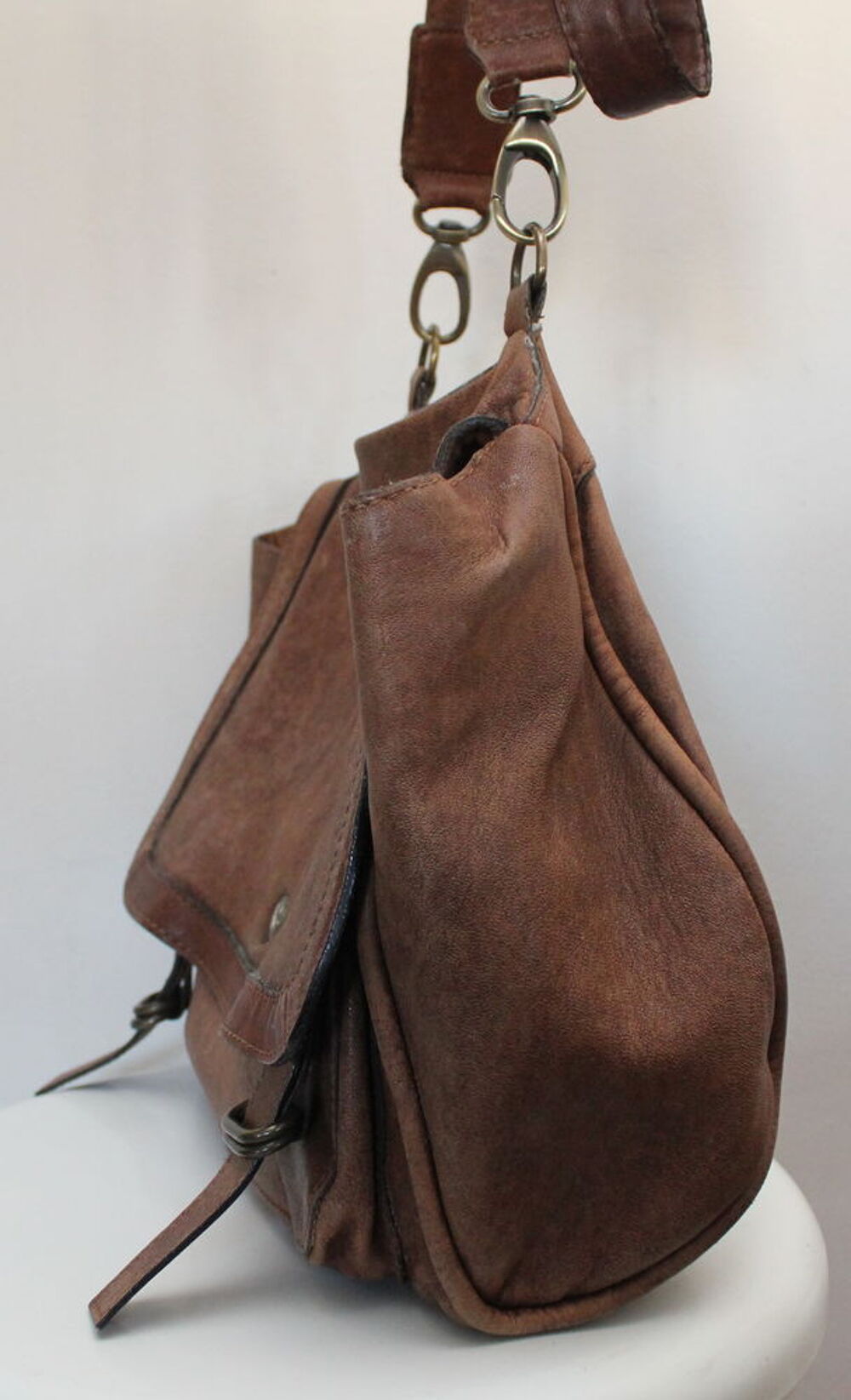 Sac besace cuir GERARD DAREL Maroquinerie