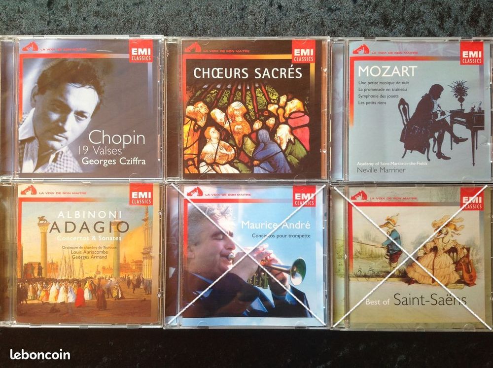 COLLECTION 4 CD EMI CLASSICS CD et vinyles